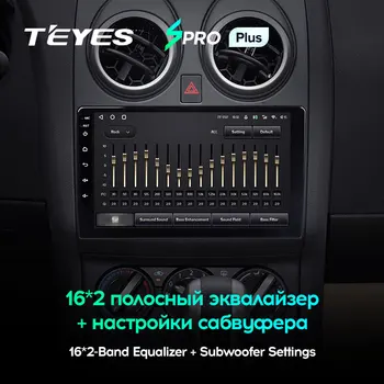 TEYES SPRO Plus For Nissan Qashqai 1 J10 2006 - 2013 Bil Radio Mms Video-Afspiller, GPS Navigation Android-10 Ingen 2din 2 din 13333