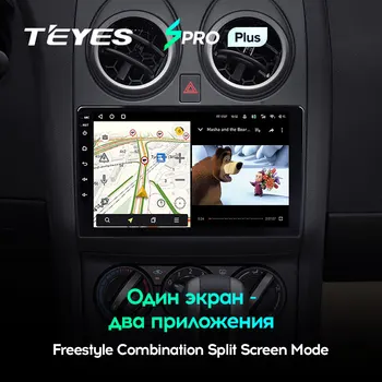 TEYES SPRO Plus For Nissan Qashqai 1 J10 2006 - 2013 Bil Radio Mms Video-Afspiller, GPS Navigation Android-10 Ingen 2din 2 din