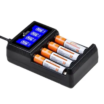 4stk AA batterier Genopladelige Batterier 1,2 V AA-3000mAh Ni-MH Pre-charged Genopladeligt Batteri 2A Baterias for Kamera, Lommelygte
