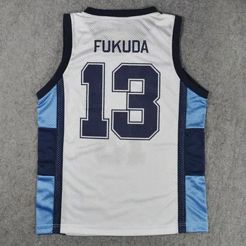 Slam Dunk Ryonan High School No. 13 Kicchou Fukuda Cosplay Top Vest SD Basketball Jersey