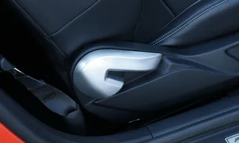 Sansour Aluminium Legering Bilen Sædeindstilling Dekoration Dække Klistermærker Til Ford Mustang Op Bil Styling