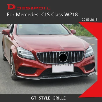 GT Grill Lodret Stil Til Mercedes Benz CLS-Klasse W218 Sedan Auto Front Gitter 2012-2018 CLS300 CLS350 CLS450 CLS500