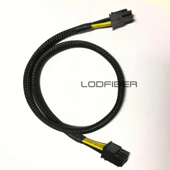 LODFIBER 8pin at 6pin Power Kabel til Seasonic PSU og NVI DIA Quadro GPU 50cm