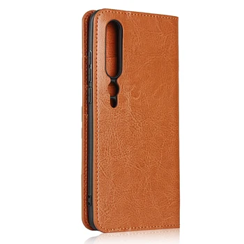 Premium Læder taske til Xiaomi Mi 10 / 10 Mi Pro 5G Wallet Cover Sag flip case-kortholderen koskind hylster Coque Fundas