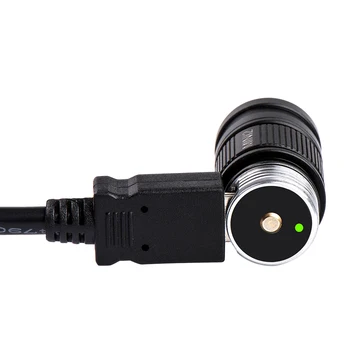 Lomme Lommelygte Bærbare Mini Nøglering USB-Genopladelige LED-Lampe Lomme Lommelygte Lampe Nat-Belysning Til Udendørs Aktiviteter