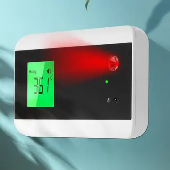 Ikke-kontakt Automatiske Intelligente Termometer vægmonteret Menneskelige Krop Infrarød Termometer Hurtige Temperatur Måling