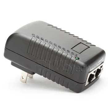 PoE-Strømforsyning, 48V 24W POE Injector Ethernet Adapter for CCTV Sikkerhed Kamera Telefon til OS EU ' s Wall Plug