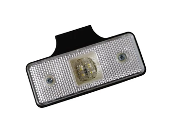 10stk 12v 24v, Amber Clearance sidemarkeringslys Indikator 4 LED Til Båd Trailer Lastbil Bus Signal lys til at tænde lyset