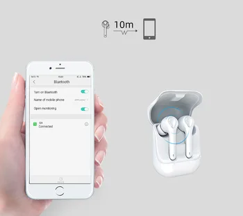 TWS Trådløse Bluetooth-5.0 Øretelefon Mini Øretelefoner, Hovedtelefoner G9F mini Med Mic Opladning Max Sport Headset Til Xiaomi for alle Telefon