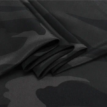 Mørk farve ren silke crepe de chine silke stof 14momme 114cm bredde,SCDC1124 13728