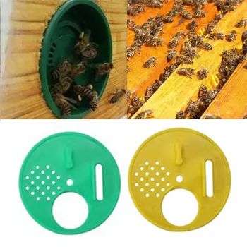 12PCS Runde Bee Hive Boksen Indgangen Disc Plast Bee Reden Døren Honeycomb Indgangen Biavl Værktøj, Udstyr