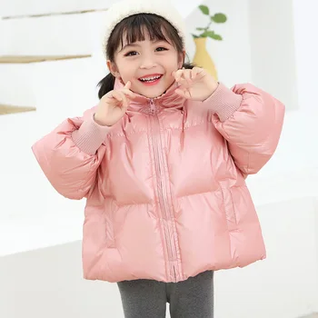 Bubble pels baby tøj, barn pige vinter tøj kids jakker til piger baby dreng vinter tøj casual fashion cotton coat 13831