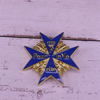 Tyskland crown eagle medalje Højeste Orden i Preussen Merit replica 13836