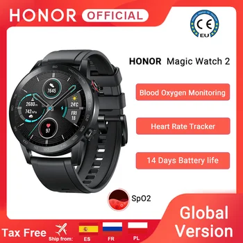 På Lager Globale Version Ære Magiske Ur 2 Smart Ur Bluetooth 5.1 Smartwatch Blod Ilt 14 Dage Vandtæt MagicWatch 2