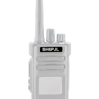 Tilpas unikke kaldesignal klistermærke til Ailunce HD1 DMR-Radio Skinke Radio IP67 Vandtæt Digital Walkie Talkie