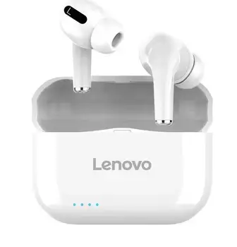 Originale Lenovo LP1S TWS Trådløse Hovedtelefon Bluetooth Opgraderet Version 5.0 Dual Stereo-Touch Kontrol 300mAH til iOS/Android