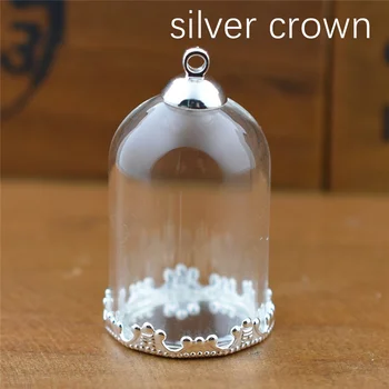10set 30*20mm hult rør glas krukke med indstilling af base-perler cap sæt hætteglas vedhæng glas flaske smykker resultater