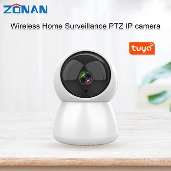 Zonan Tuya HD 1080P Wifi Hjem Sikkerhed Kamera，Intelligent Auto Tracking Af Menneskelige Trådløst CCTV Netværk overvågningskamera