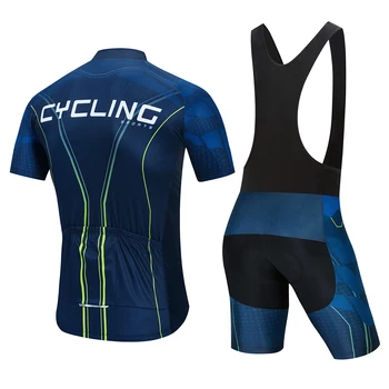 2020 Team TELEYI Cykling Trøjer Cykel tøj Quick-Dry bib gel Sæt Tøj Ropa Ciclismo uniformes Maillot Sport Slid