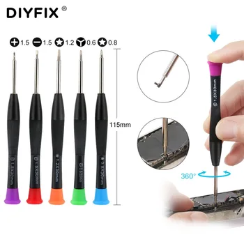 DIYFIX 13 i 1 Mobiltelefon Reparation Værktøj Sæt Picks Skruetrækker sæt til iPhone XS X Andriod Mobil Afmontering håndværktøj Sæt