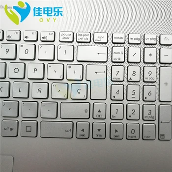 Nye N750jw Laptop Tastatur til ASUS n750 n750j n750jk n750jv SP OS baggrundsbelyst Håndfladestøtten Top tilfælde 90NB0201-R32SP0 90NB0201-R32UI0