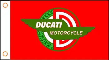 Custom flag Motorcycle banner DUCATI Motorcycle flag 3x5ft Polyester 07