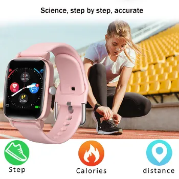 Smart Ur Til Kvinder 2020 Ny Krop Temperatur Måle Puls, Blodtryk Ilt Armbånd, Ringe Påmindelse SmartWatch Mænd Reloj
