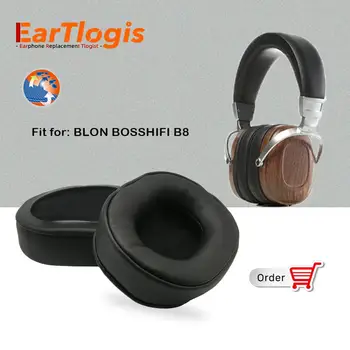 EarTlogis Udskiftning Ear-Pads for BLON BOSSHIFI B8 B-8 Headset Dele Earmuff Dække Pude Kopper Pude