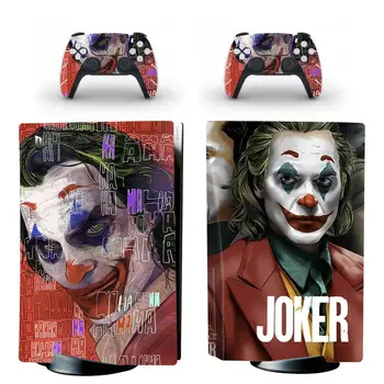DC Jokeren PS5 Standard-Disc Edition Hud Decal Sticker Cover til PlayStation 5 Konsol & Controller PS5 Skin Sticker Vinyl
