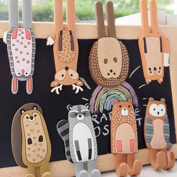 Cartoon Animal Køleskab Mærkat Souvenir-Kanin Bære Køleskabe Magnetiske Mærkat Børn Toy Jul boligindretning 1pc