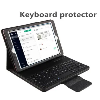 Etui Til iPad 9.7 inc Nye 2017 2018 Beskyttende Trådløse Bluetooth keyboard Cover Case Til iPad 9.7