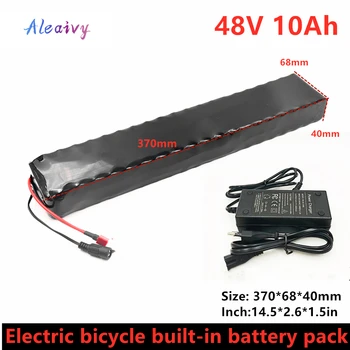Aleaivy 48V 13S3P 10Ah 500W Li-Ion-Batteri, der er Egnet Til 48V El-Cykel Med 20A BMS-Indbygget Lithium Batteri