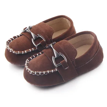 Dreng sko til 0-18M nyfødte baby casual sko toddler spædbarn loafers sko bomuld, blød tunge baby mokkasiner