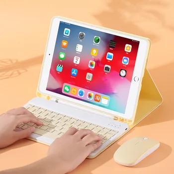 Bluetooth Tastatur taske Til iPad 9.7 2017 2018 2019 10.2 5 6 7 Generation til iPad Air 2 3 10.9 Pro 10.5 Pro11 støtteben Dække