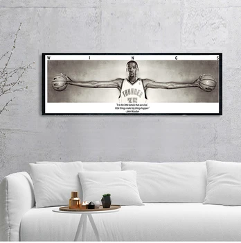 Klassisk Kobe Bryant Plakat Dekorative Maleri Lærred Væg Kunst, Stue Hængende Maleri Soveværelse Olie Maleri Basketball Stjerne