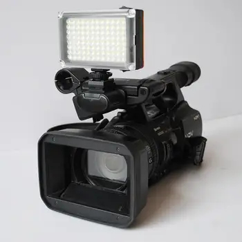 96LED Video DVFT-96LED Genopladelige LED Video Light Lampe Studio Foto bryllupsfest Fill-i Lyset for DSLR-Kamera, r25