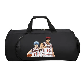 Anime Kuroko No Basketball Rejse bagage Taske teenagere Store Multifunktionelle Skulder Tote Taske Unisex Rejse Bagage Håndtaske
