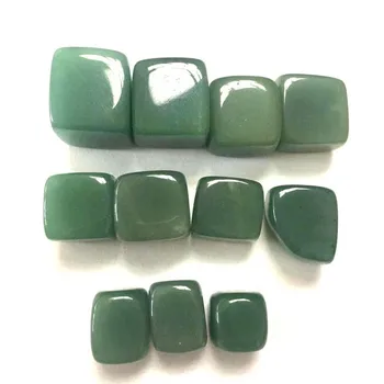 100g Bulk Naturlige Grønne Dongling Jade Væltede Sten Mineral Prøve Healing