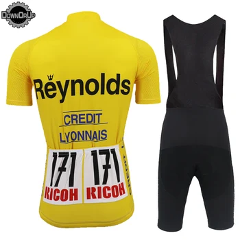 Classic-team Cycling jersey sat ropa Ciclismo bike wear jersey sat bib shorts åndbar 9D gel Pad go pro cycling tøj MTB