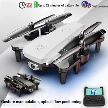 Drone med 720P/1080P kamera RC Helikoptere, droner uden kamera GPS-rc legetøj 2,4 G Optisk Flow Position antenne rc quadcopter