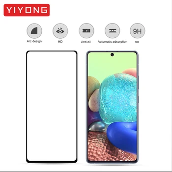 YIYONG 5D Fuld Glas Til Samsung Galaxy A91 A51 A71 A81 Hærdet Glas Skærm Protektor Til Samsung A41 M31 A31 A21S A11 M11 M21