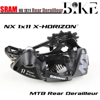 SRAM NX 1x11 11 Hastighed MTB Cykel Bagskifter Lange Bur Sort
