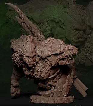 1/12 Scale Harpiks Bust Orc Figur Model Kit Gratis Fragt