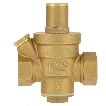 DN15 1/2i Messing vandtryk reguleringsventilen Indstillelig trykreduktionsventil Kompressor Sikkerhed Relief Kontrol Ventil