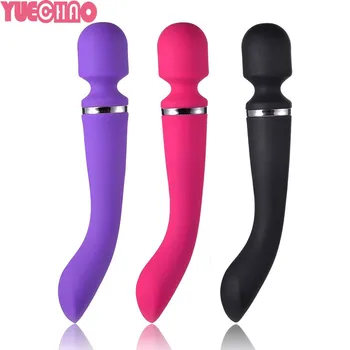 YUECHAO 10 Speed AV Magic Wand Massager G-spot massager Vibrator wand-klitoris Vibrator Vandtæt Intim Sex legetøj til Kvinder