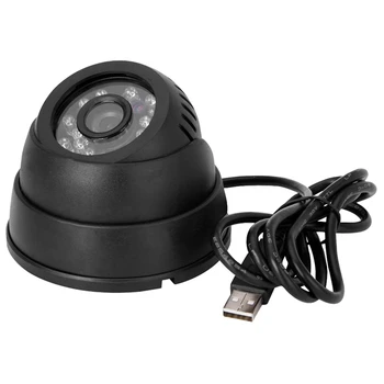 Dome Optagelse Kamera Kuppel til Indendørs CCTV Sikkerhed Kamera Micro-SD/TF Kort nattesyn DVR Optager #8