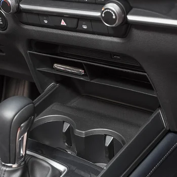 ABS Bil Central Kontrol Multifunktions-opbevaringsboks Til Mazda CX30 CX-30 2020 2021 Bil Multi-grid opbevaringsboks Stuvning Oprydning