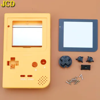 JCD 1STK Plast Fuld Tilfælde Dække Boliger Shell Erstatning for Gameboy Pocket Spil-Konsol for GBP etui W/ Knapper Kit 1476