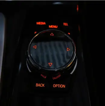 Universal Car Multimedia-Knap Dæksel Knop Frame Trim til BMW F10 F20 F30 for NBT-Controlleren Kun Keramiske for IDrive-Knappen