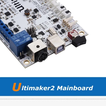 Høj Kvalitet Ultimaker2 V2.1.4 Control Board, UM2 3D-Printer Bundkort Med USB-Kabel Til 3D Printer Dele